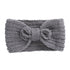 Bandeau cheveux en laine à noeud Erita